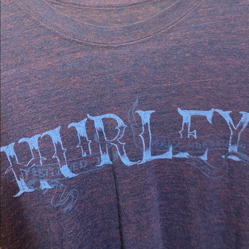 Maroon Hurley shirt - Picture 2 of 4